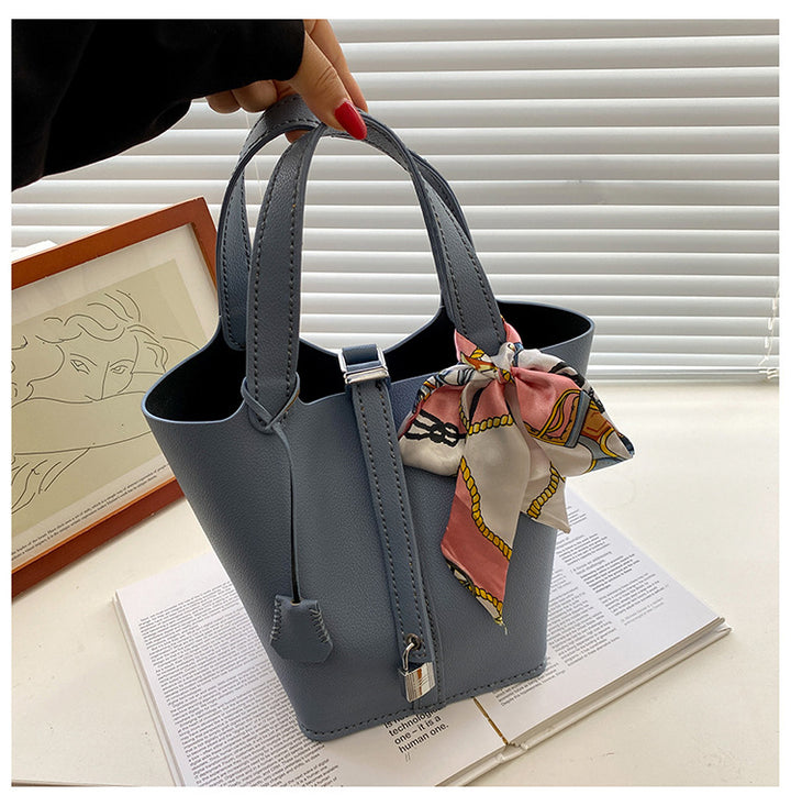 DIY BAG KIT TOTE WOMAN SHOULDER BAG PU LEATERE