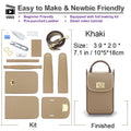 Easy to Use Bag Making Materials DIY Kit Crossbody Bag 7 Colors