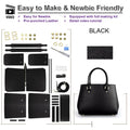 Genuine Leather DIY BAG KIT Woman Crossbody Shoulder Bag