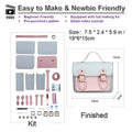 Fashin Cambridge Bag Diy Bag Making Kit Matched Color 3 options