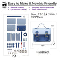 Fashin Cambridge Bag Diy Bag Making Kit Matched Color 3 options