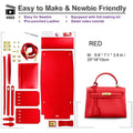 Genuine Leather DIY BAG MAKING KIT Woman Crossbody Bag 3 Sizes